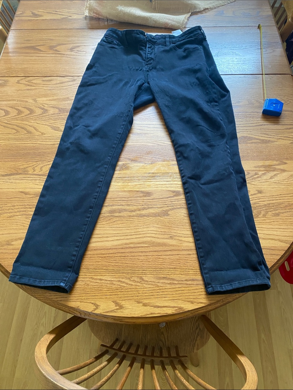 NYDJ Alina Leggings Black Sz 10
